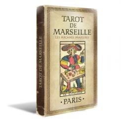 magie, le jeu de tarot 1900 marqué